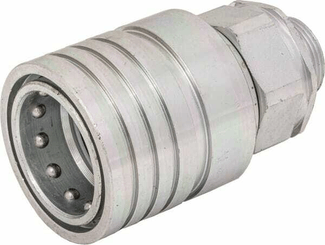 Pièces agricoles - Hydraulique - Coupleur femelle 1"-M26x1,5