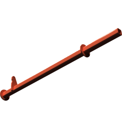 Pièces agricoles - Pièce divers - Tube de retenue avant droit 4m -peint-