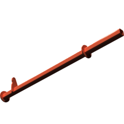 Pièces agricoles - Pièce divers - Tube de retenue avant droit 4m -peint-