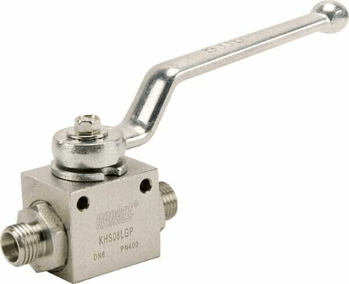 Pièces agricoles - Hydraulique - Vanne à bille 2/2 - M14x1,5