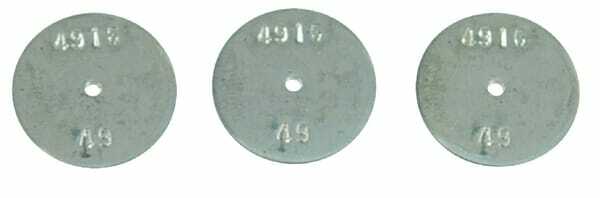 Pièces agricoles - Pièce Pulvérisateur - Plaque de dosage 49 inox