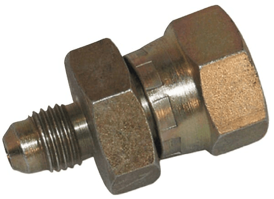 Pièces agricoles - Hydraulique - Adaptateur 9/16 UNF x 1/2 BSP