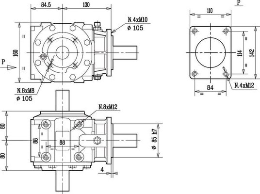 Pièces agricoles - Transmission - Transmission T-310A