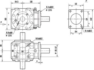 Pièces agricoles - Transmission - Transmission T-310A