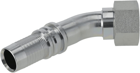 Pièces agricoles - Hydraulique - Raccord à sertir 4SH-DN32-1,1/4" BSP-45°