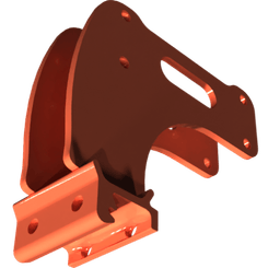 Pièces agricoles - Pièce divers - Support H#sch-profil soudé -peint-