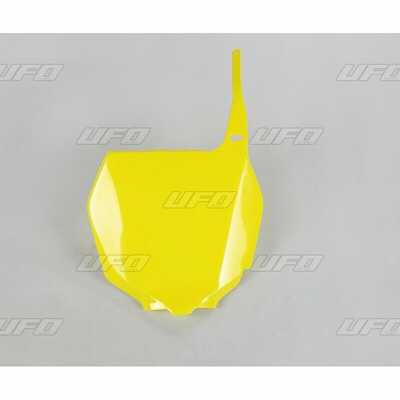 Pièces Quad & Motos - Plastiques - Plaque numéro frontale UFO jaune Suzuki