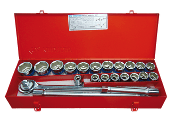 Outils - Outils divers - Coffret à douilles 3/4" 23 pièces 17 à 42mm