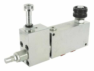 Pièces agricoles - Hydraulique - Régulateur de débit 3 voies VM