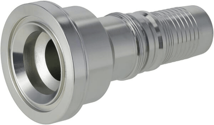 Pièces agricoles - Hydraulique - Raccord à sertir 4SH-DN40 avec bride ø79,4 mm