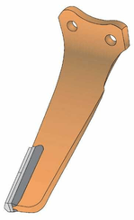 Pièces agricoles - Travail du sol - Dent de herse carb. G. adapt. sur Kuhn