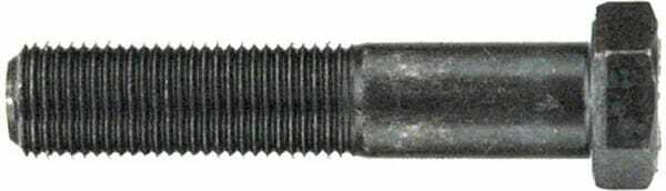 Pièces agricoles - Fasteners - Boulon hexagonal partiellement fileté 3/8 x 2 UNF noir