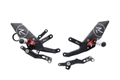 Commandes reculées réglables LIGHTECH Racing - sélection standard/inversée