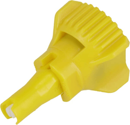 Pièces agricoles - Pièce Pulvérisateur - Jeu de buses à injection d'air (8 pièces) HDRX-A 120° 02 jaune