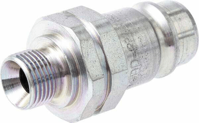 Pièces agricoles - Hydraulique - Coupleur mâle 1/2-3/8" BSP