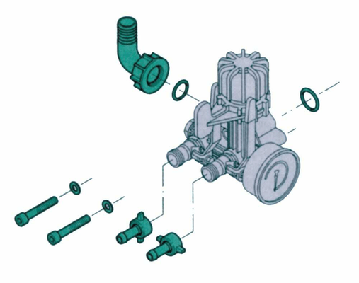 Pièces agricoles - Pièce Pulvérisateur - Kit de montage GR 40
