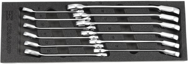 Outils - Outils divers - Jeu de clés mixtes à cliquet, 12 pièces