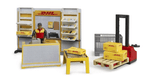 DHL Shop avec transpalette manuel, bworld