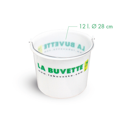 Materiels - Abreuvoir - SEAU 12 L LA BUVETTE Ø 280 mm