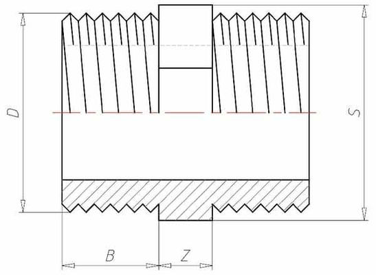 Pièces agricoles - Hydraulique - Embout 2x M 2"