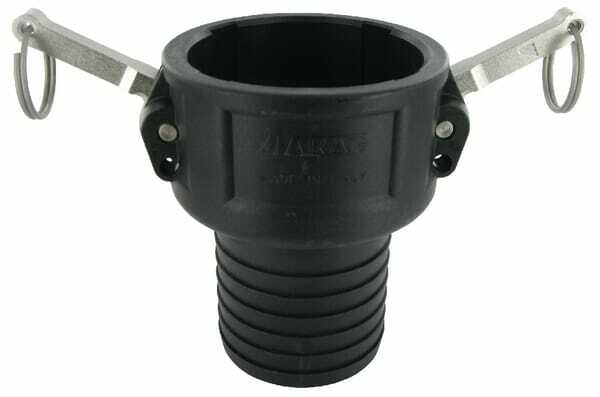 Pièces agricoles - Pièce Pulvérisateur - Raccord Camlock Type C 3" 78 mm polypropylène