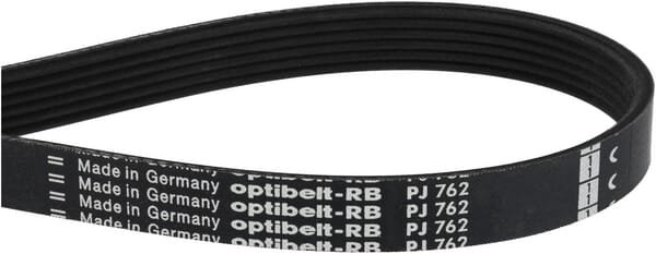 Pièces agricoles - Transmission - Courroie striée 6 côtes PJ 762 mm Optibelt