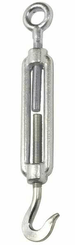 Pièces agricoles - Fasteners - Tendeur ouvert 1 oeillet 1 crochet M10