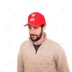 casquette de baseball rouge