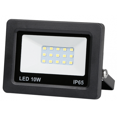 Pièces agricoles - Eclairage - PROJECTEUR LED EXTRA PLAT 10W NOIR