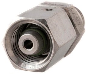 Pièces agricoles - Hydraulique - Raccord tournant M/F 6L x 1/8" BSP WD SS