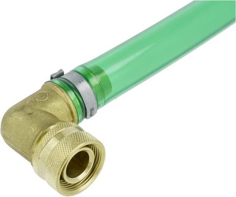 Pièces agricoles - Moteurs pièce adaptable - Égouttoir coudé LB 90° avec tuyau de 25 cm
