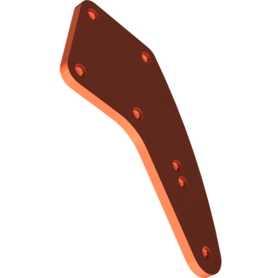 Pièces agricoles - Pièce divers - support peint KUBOTA