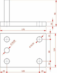 Pièces agricoles - Travail du sol - Porte-dents