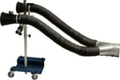 Support double sorties & cône FILCAR Ø100mm