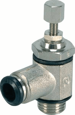 Pièces agricoles - Pièce pneumatique - Limiteur débit G 1/8 a - SQ 8