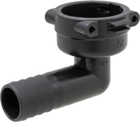 Pièces agricoles - Pièce Pulvérisateur - Raccord à fourche, femelle 90° AF3, embout de tuyau 20 mm