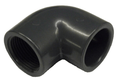 Coude PVC 90° 40mm x F1 filetage 1/4"