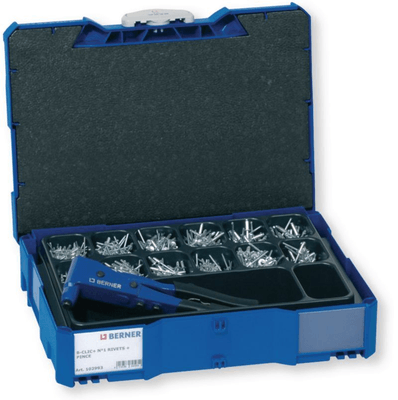 Boulonnerie, quincaillerie - Meubles, rangements - B-CLIC+ N°1 RIVETS + PINCE