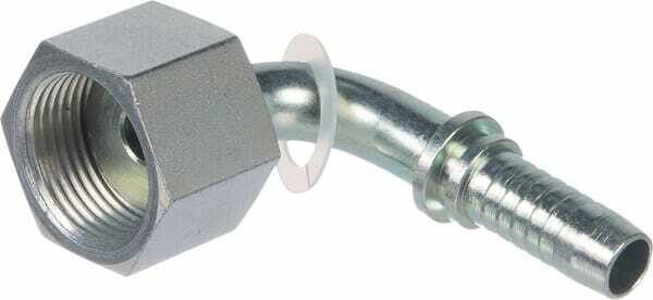 Pièces agricoles - Hydraulique - Raccord DN13-1"3/16 ORFS 90°