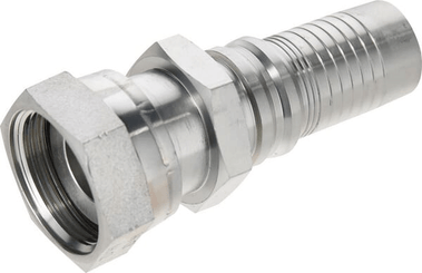 Pièces agricoles - Hydraulique - Raccord à sertir 4SH-DN20 avec bride ø38,1 mm