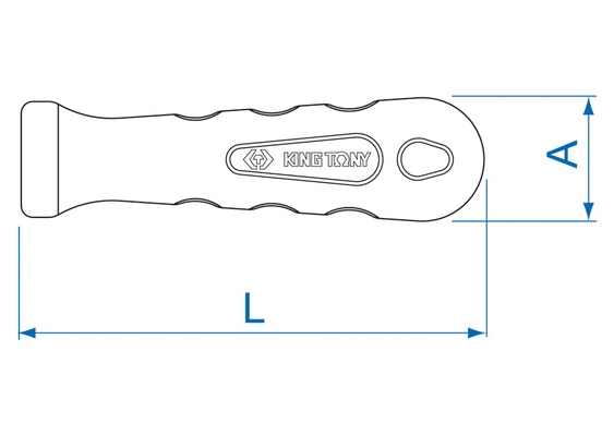 Outils - Outils divers - Manche pour limes L:12cm