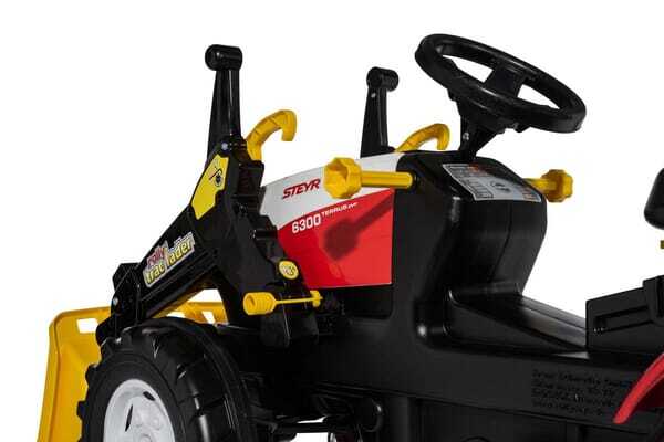 Loisirs - Jouets - Tracteur à pédale, Steyr 6300 TERRUS CVT avec chargeur frontal
