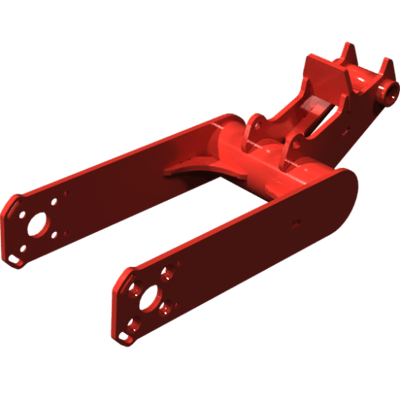 Pièces agricoles - Pièce divers - Bras oscillant soudé-peint-
