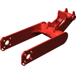 Pièces agricoles - Pièce divers - Bras oscillant soudé-peint-