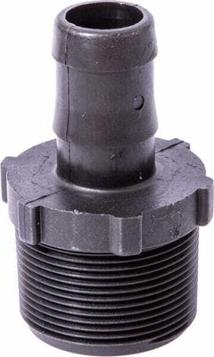 Pièces agricoles - Pièce Pulvérisateur - 1-1/2"Male Thd X 1" Hose Shank