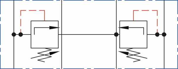 Pièces agricoles - Hydraulique - Limiteur pression NG6 A, B > T