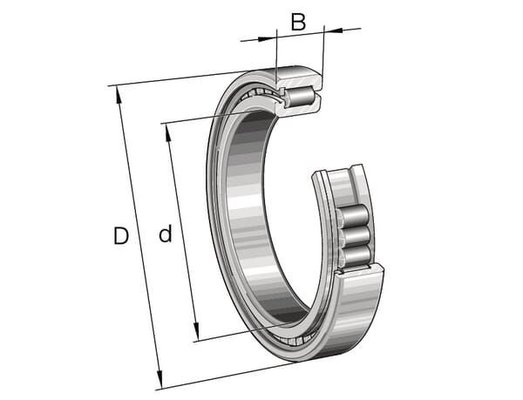 Pièces agricoles - Roulements - Roulement à rouleaux cylindriques 65x120x31mm INA/FAG