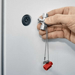 Outils - Outils divers - Cle pour armoires de manoeuvre