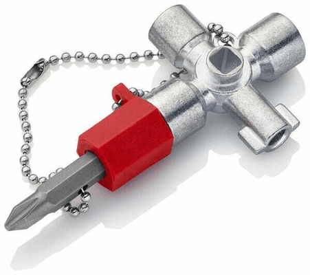 Outils - Outils divers - Cle pour armoires de manoeuvre