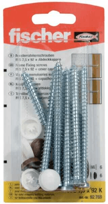 Pièces agricoles - Fasteners - Cheville avec vis pour encadre